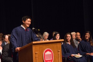 The Sally McDonnell Barksdale Honors College 2016 Senior Presentations. Photo by Kevin Bain/Ole Miss Communications