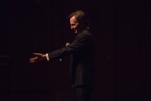 Honors College Welcome Week with Bruce Levingston.  Photo by Kevin Bain/Ole Miss Communications