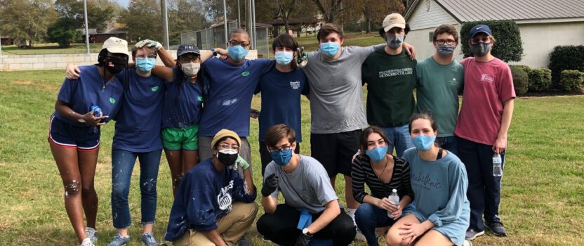 Day of Service in Ecru