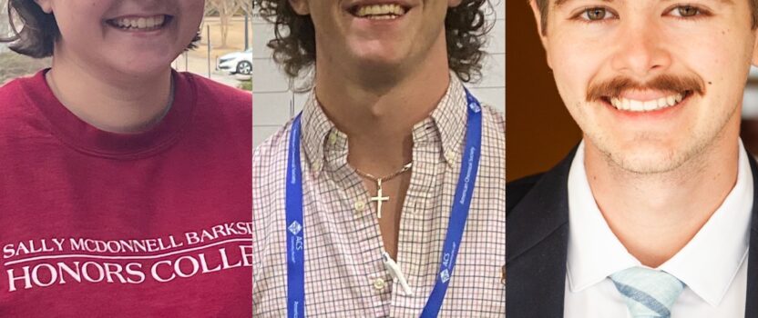 Three SMBHC Students Named Goldwater Scholars
