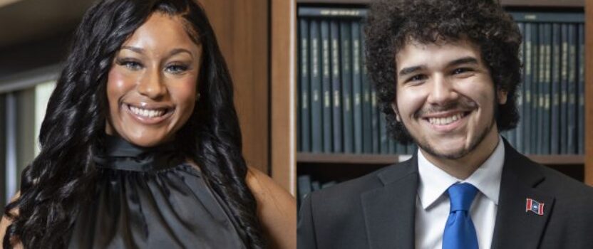 Jilkiah Bryant and Andy Flores Named Truman Scholars