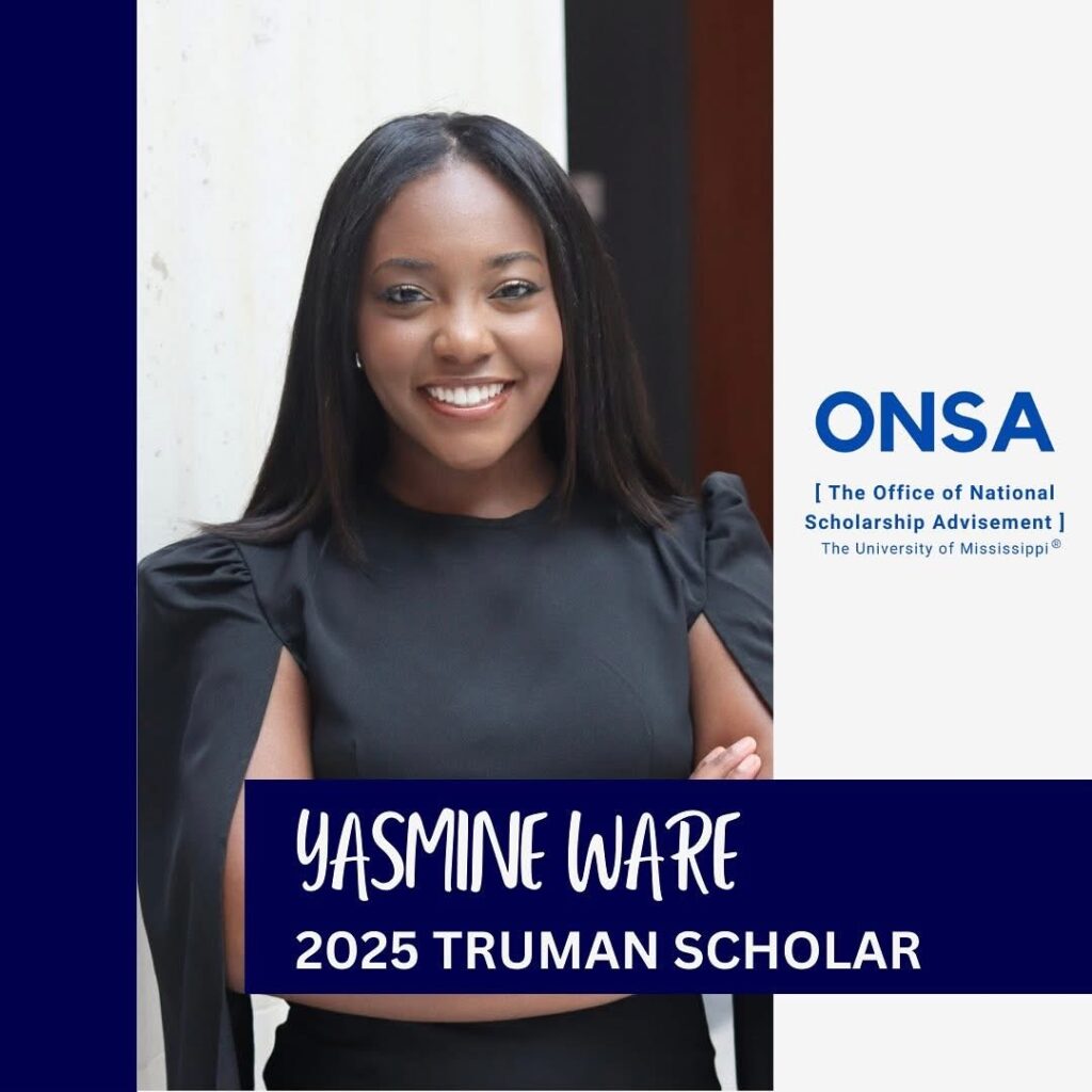 Yasmine Ware pictured